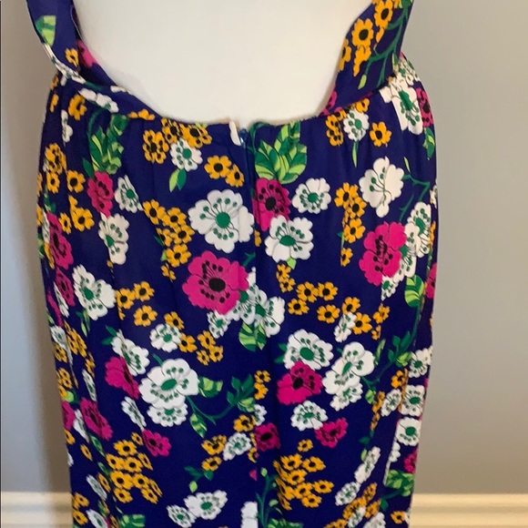 Vintage halter maxi floral dress. Size med - Picture 6 of 7